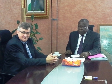 Coopération : une délégation de partenaires allemands reçu en audience par le ministre Cissé Bacongo